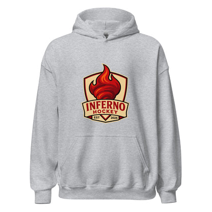 Classic | Hoodie | Inferno Hockey | Crest Logo