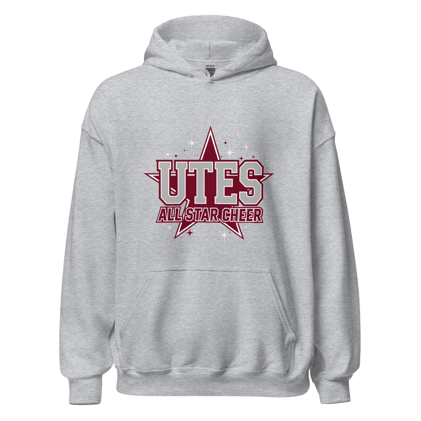 Classic | Hoodie | Utes Allstar Cheer | Crest Logo