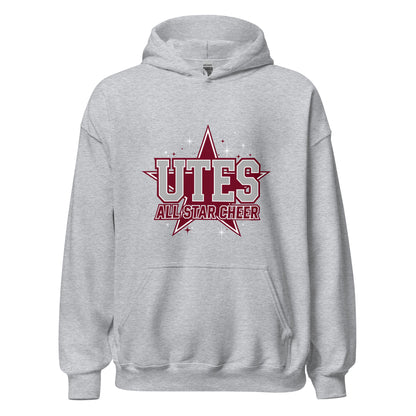 Classic | Hoodie | Utes Allstar Cheer | Crest Logo