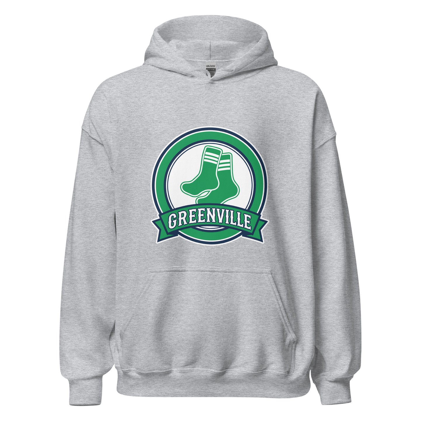 Classic | Hoodie | Greenville Sox | Badge Logo