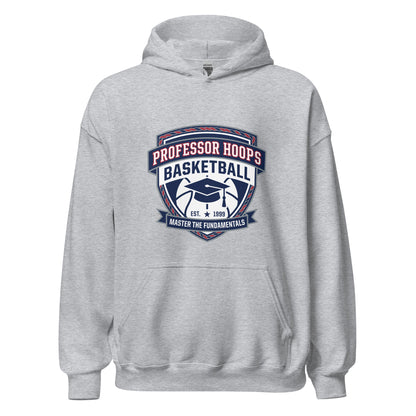 Classic | Hoodie | Professor Hoops Basketball | Crest Logo