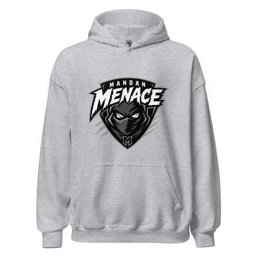 Classic | Hoodie | Mandan Menace | Shield Logo
