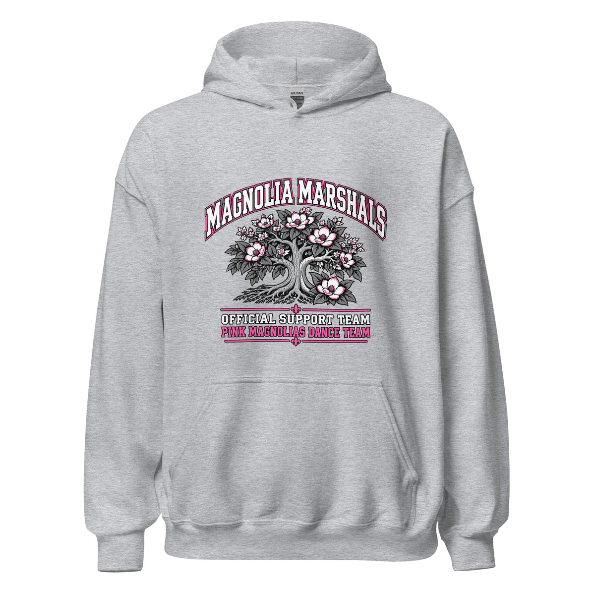 Classic | Hoodie | Pink Magnolias Dance | Crest Logo