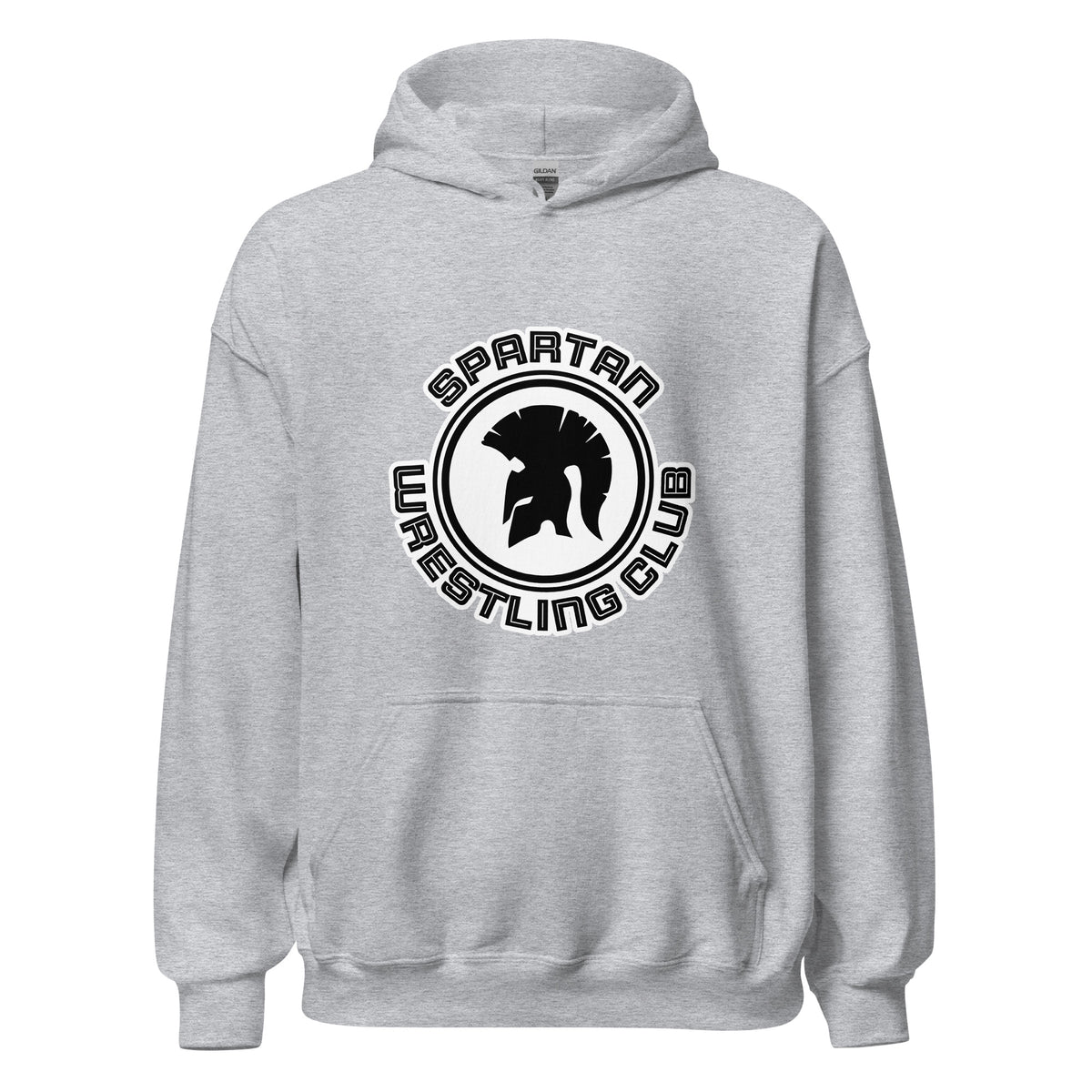 Classic | Hoodie | Spartan Wrestling Club | Crest Logo