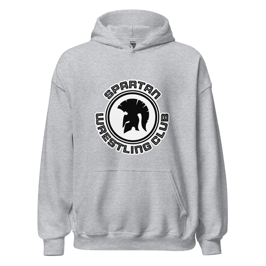 Classic | Hoodie | Spartan Wrestling Club | Crest Logo