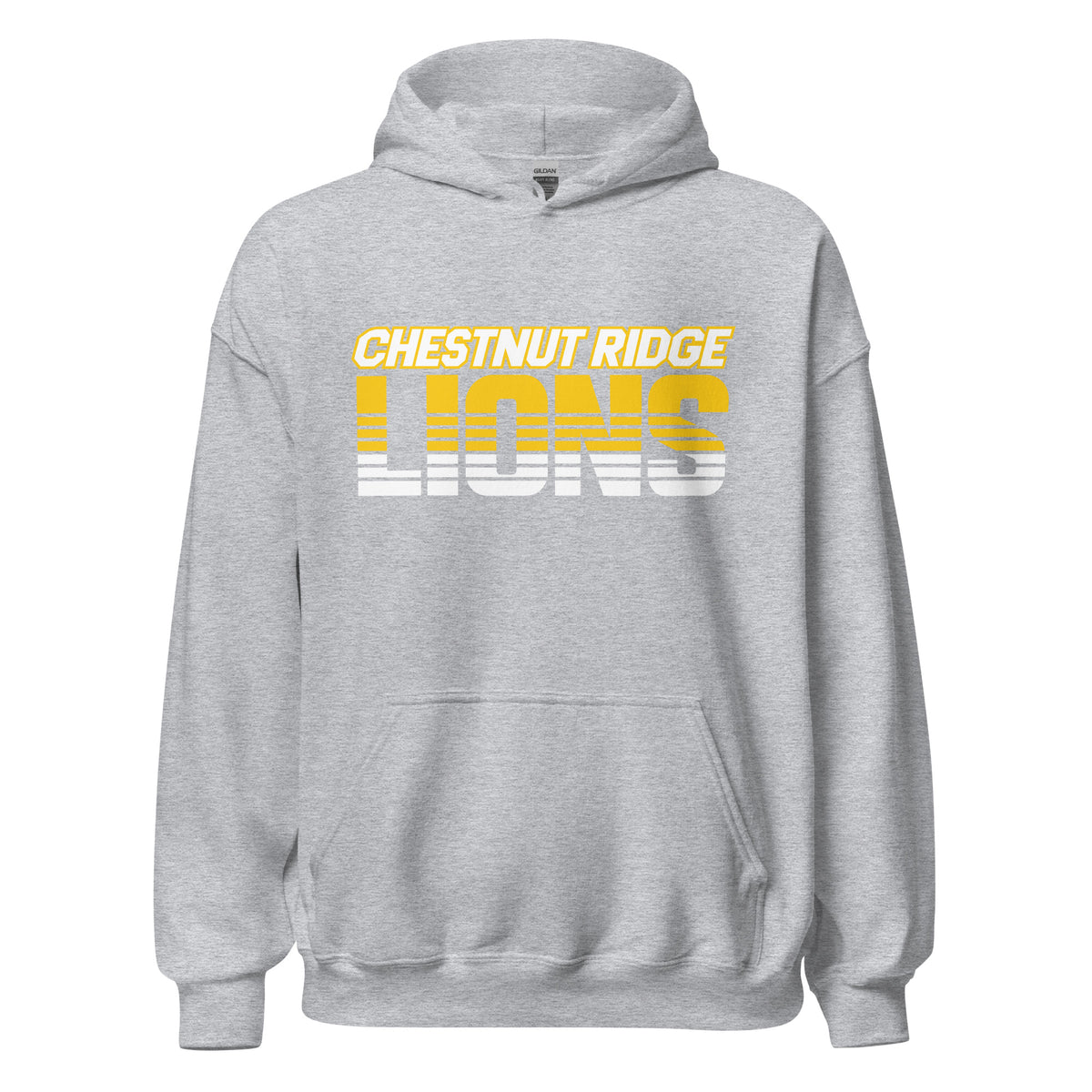 Classic | Hoodie | Chestnut Ridge Lions Football | Script Logo