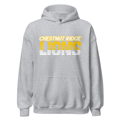 Classic | Hoodie | Chestnut Ridge Lions Football | Script Logo