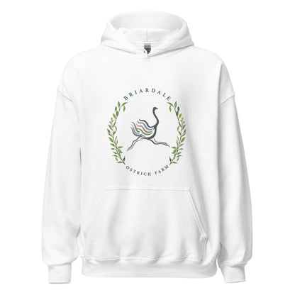Classic | Hoodie | Briardale Ostrich Farm | Crest Logo