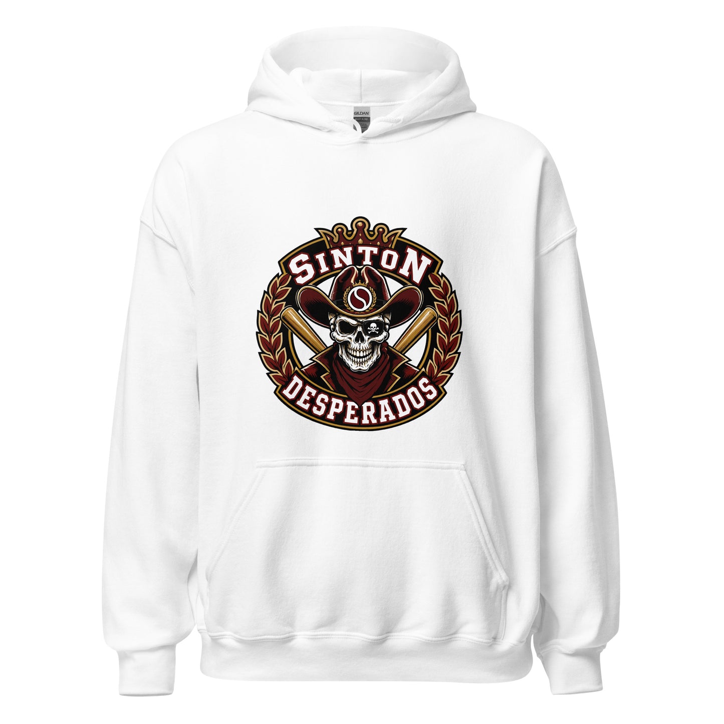 Classic | Hoodie | Sinton Desperados Baseball | Ridge Varsity Logo