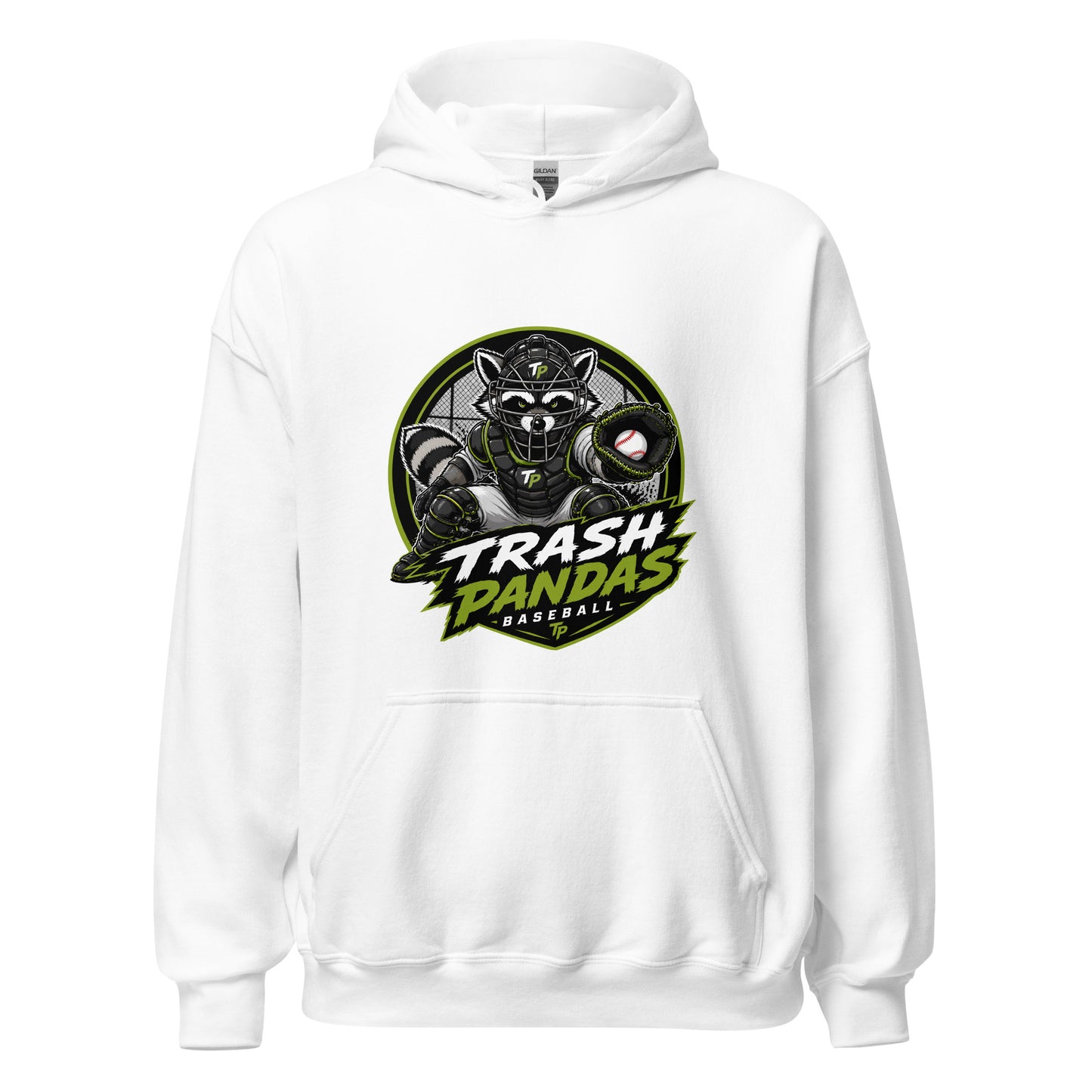 Classic | Hoodie | Trash Pandas Baseball Organization | Athletics Logo