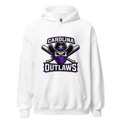 Classic | Hoodie | Carolina Outlaws Baseball | Crest Logo