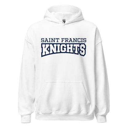 Classic | Hoodie | Saint Francis School | Modern Script Logo