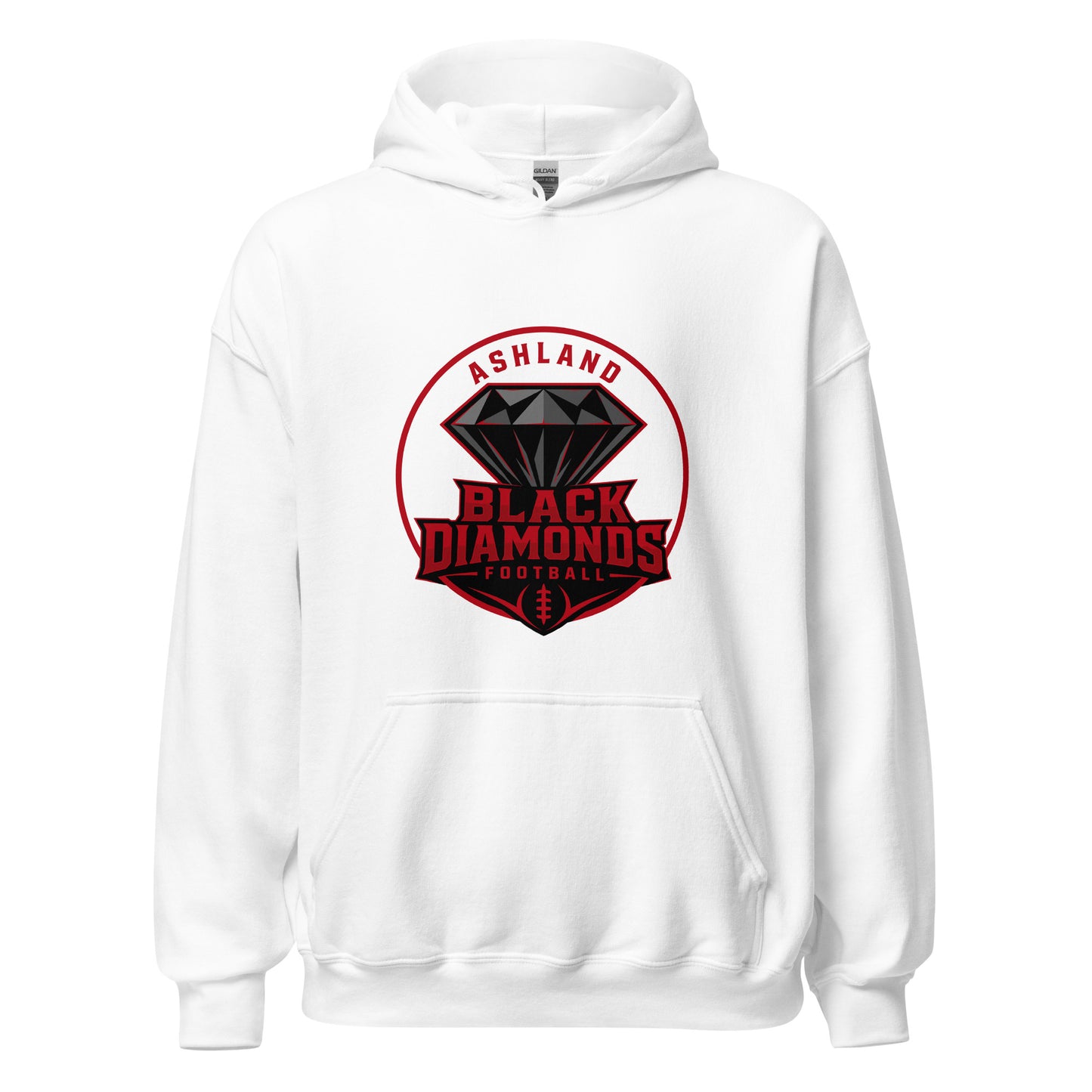 Classic | Hoodie | Ashland Black Diamonds | Badge Logo