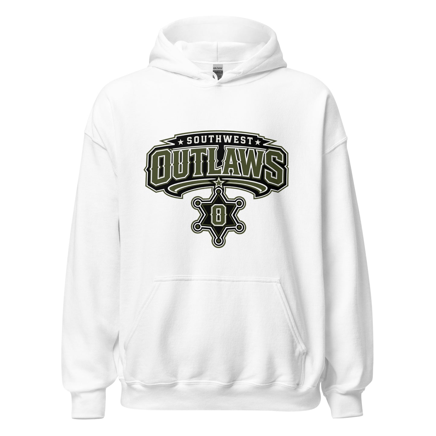 Classic | Hoodie | Southwest Outlaws | Frontier Athletics Logo