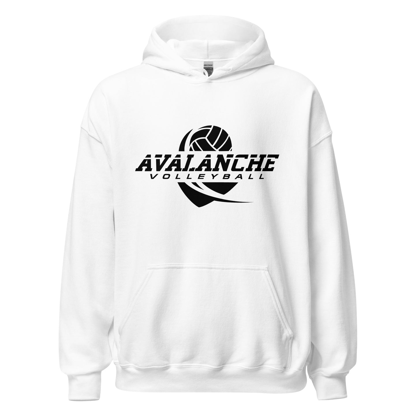Classic | Hoodie | Avalanche Volleyball Club | Crest Logo