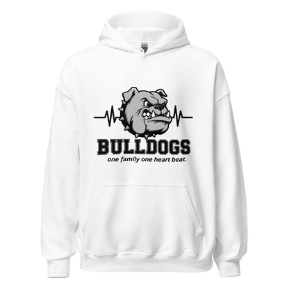 Classic | Hoodie | Celina Recreational Football Black | Bulldogs Crest Logo