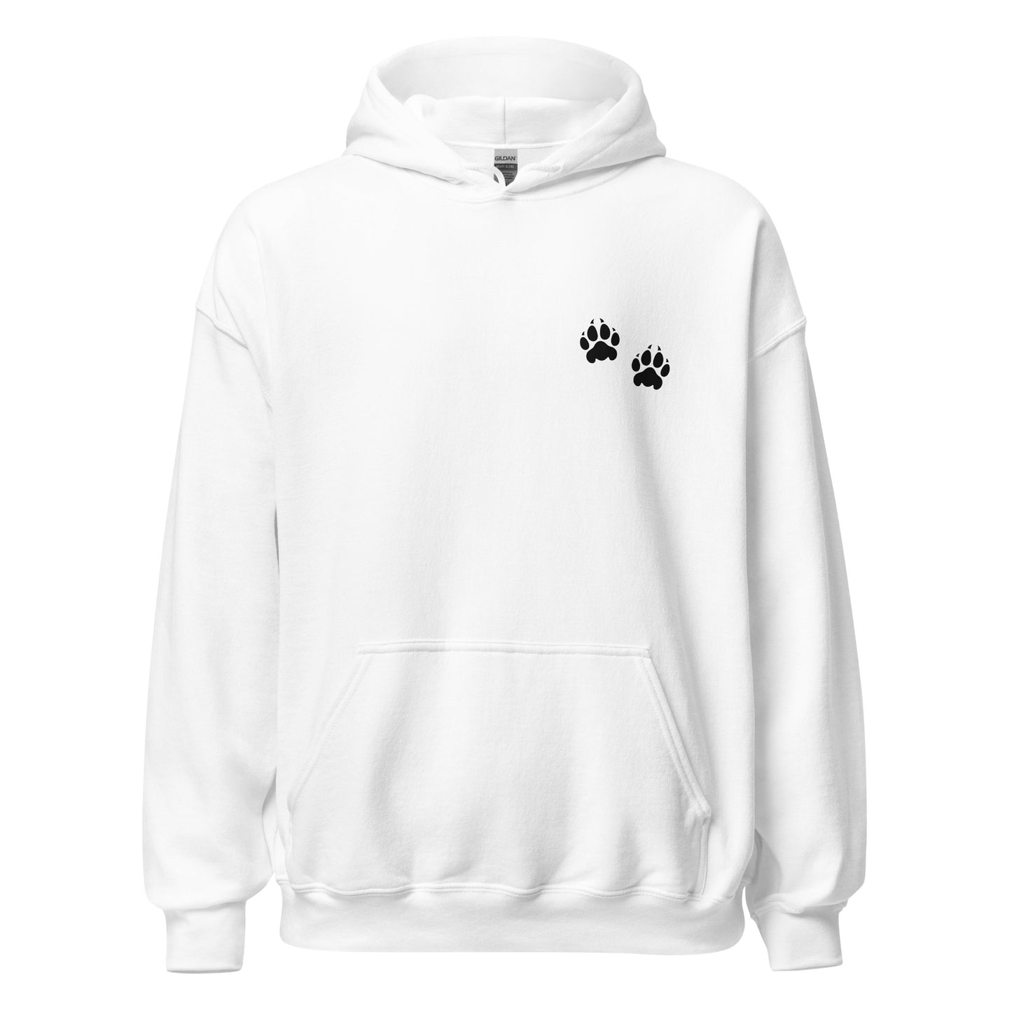 Classic | Hoodie | Orange Wave Marching Band | Paw Mark Logo