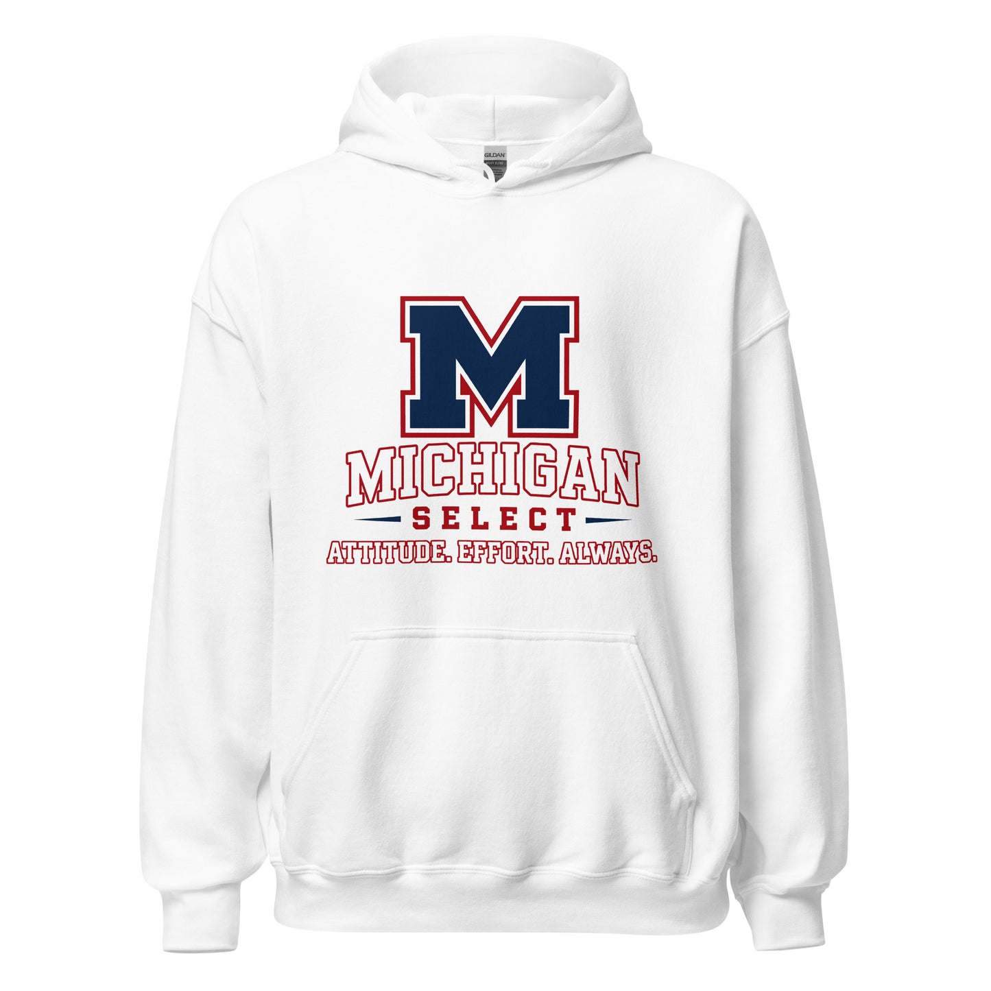 Classic | Hoodie | Michigan Select Baseball | Crest Logo