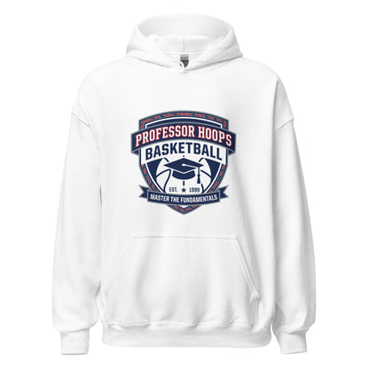 Classic | Hoodie | Professor Hoops Basketball | Crest Logo