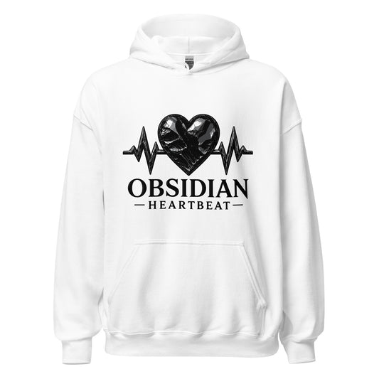 Classic | Hoodie | Obsidian Heartbeat | Pulse Athletics Logo