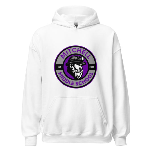 Classic | Hoodie | Mitchell Middle School Softball | Badge Logo