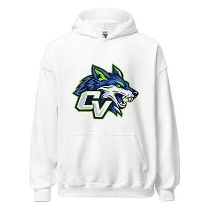 Classic | Hoodie | Cumberland Valley Coyotes Football | Crest Logo
