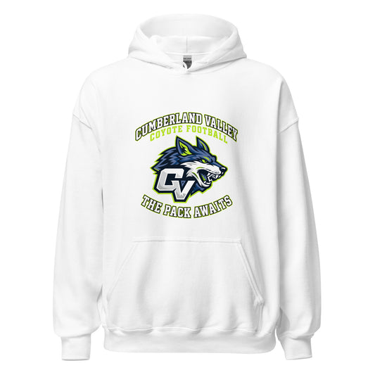 Classic | Hoodie | Cumberland Valley Coyotes Football | Emblem Logo