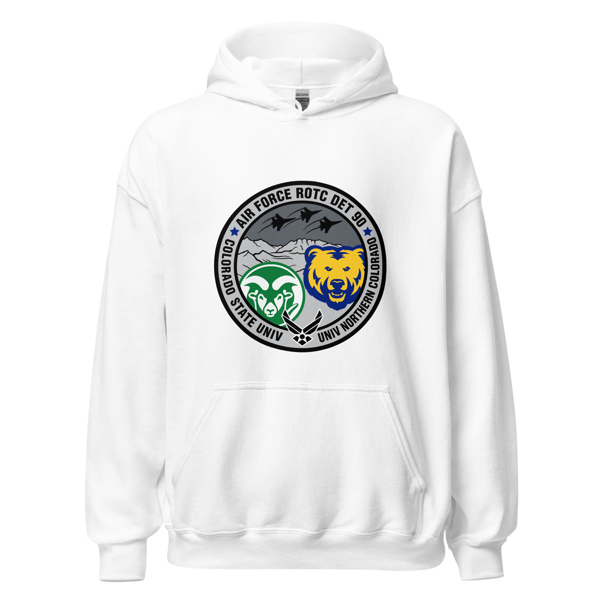 Classic | Hoodie | Colorado State Detachment 90 | Badge Logo