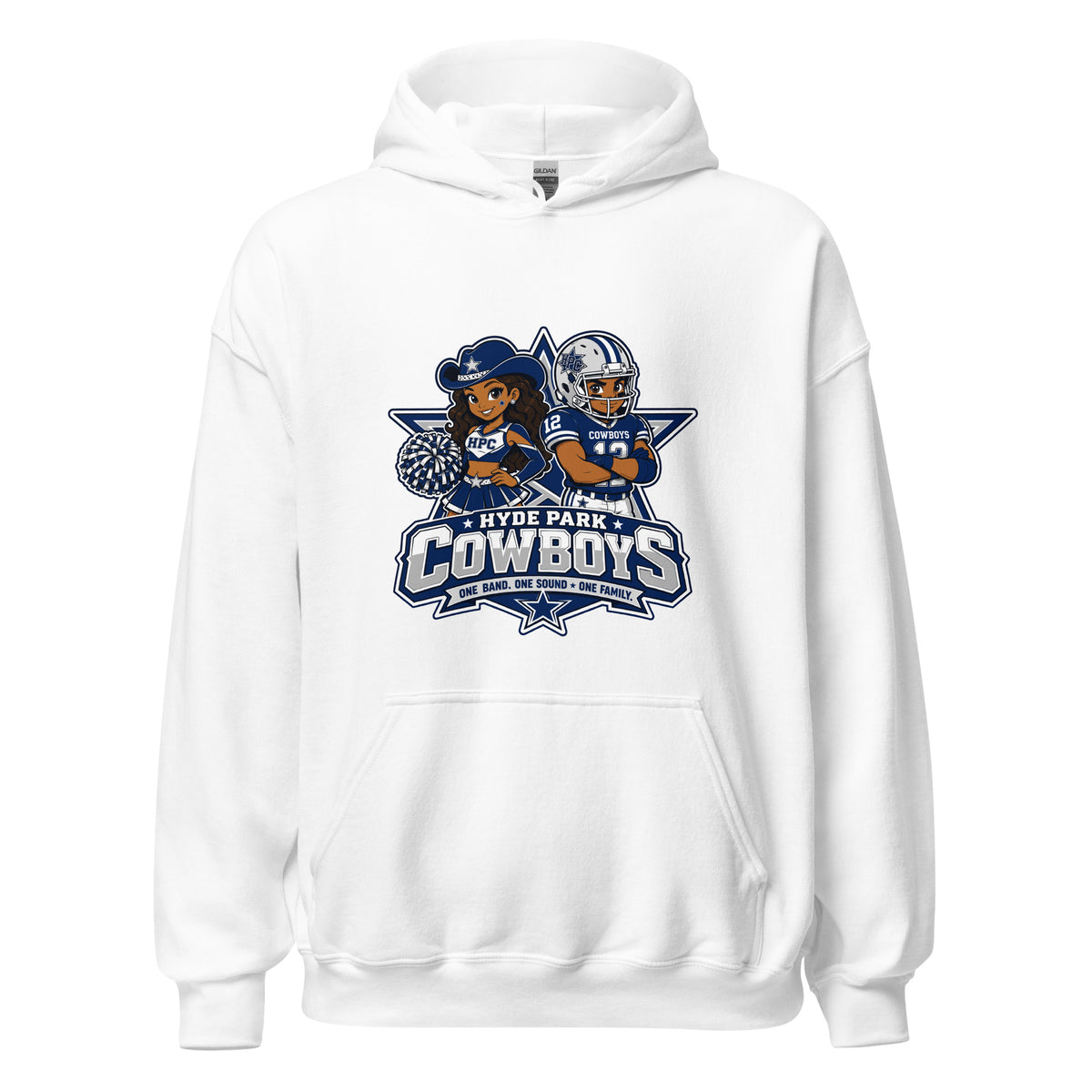 Classic | Hoodie | Hyde Park Cowboys | Vanguard Logo