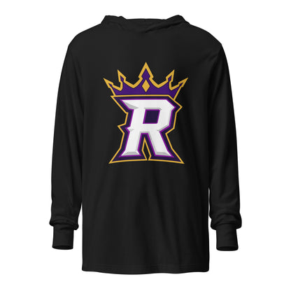 Performance | Hooded Long Sleeve T Shirt | REIGN 10U Softball | Royale Crest Logo