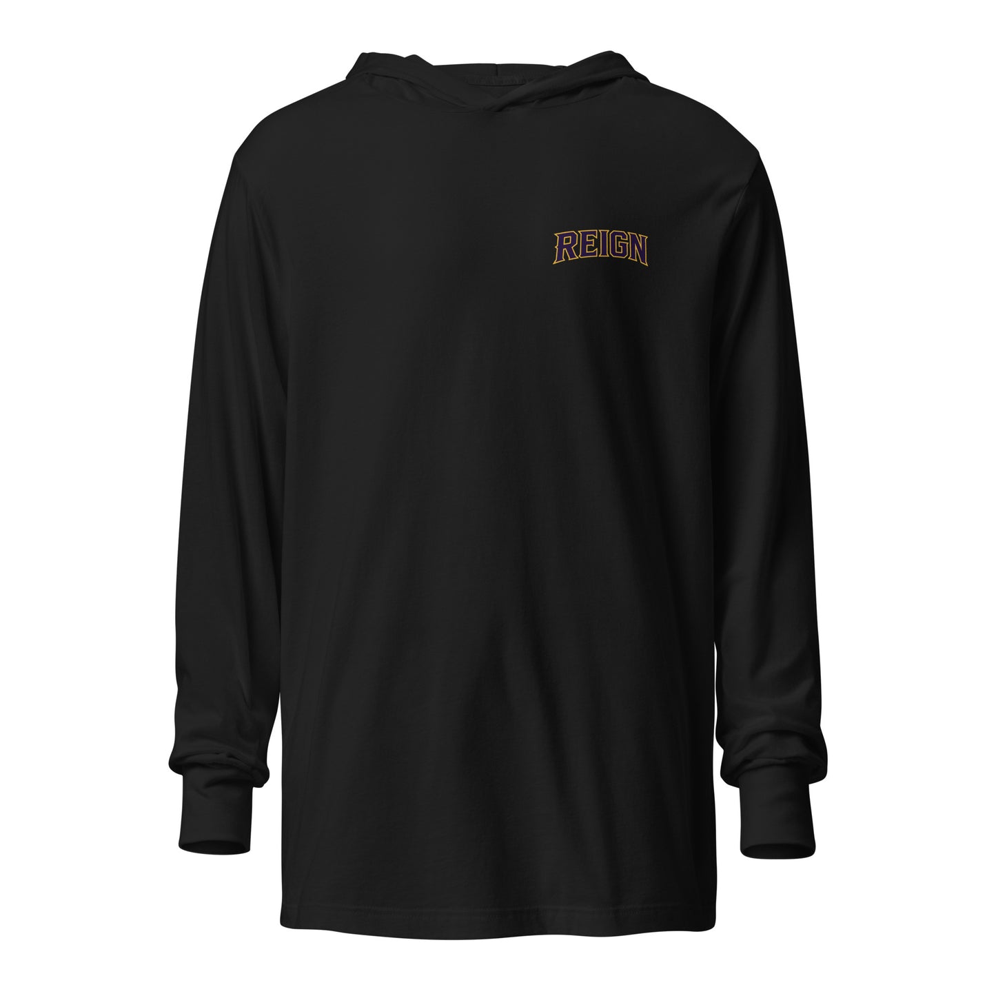 Performance | Hooded Long Sleeve T Shirt | REIGN 10U Softball | Vanguard Logo