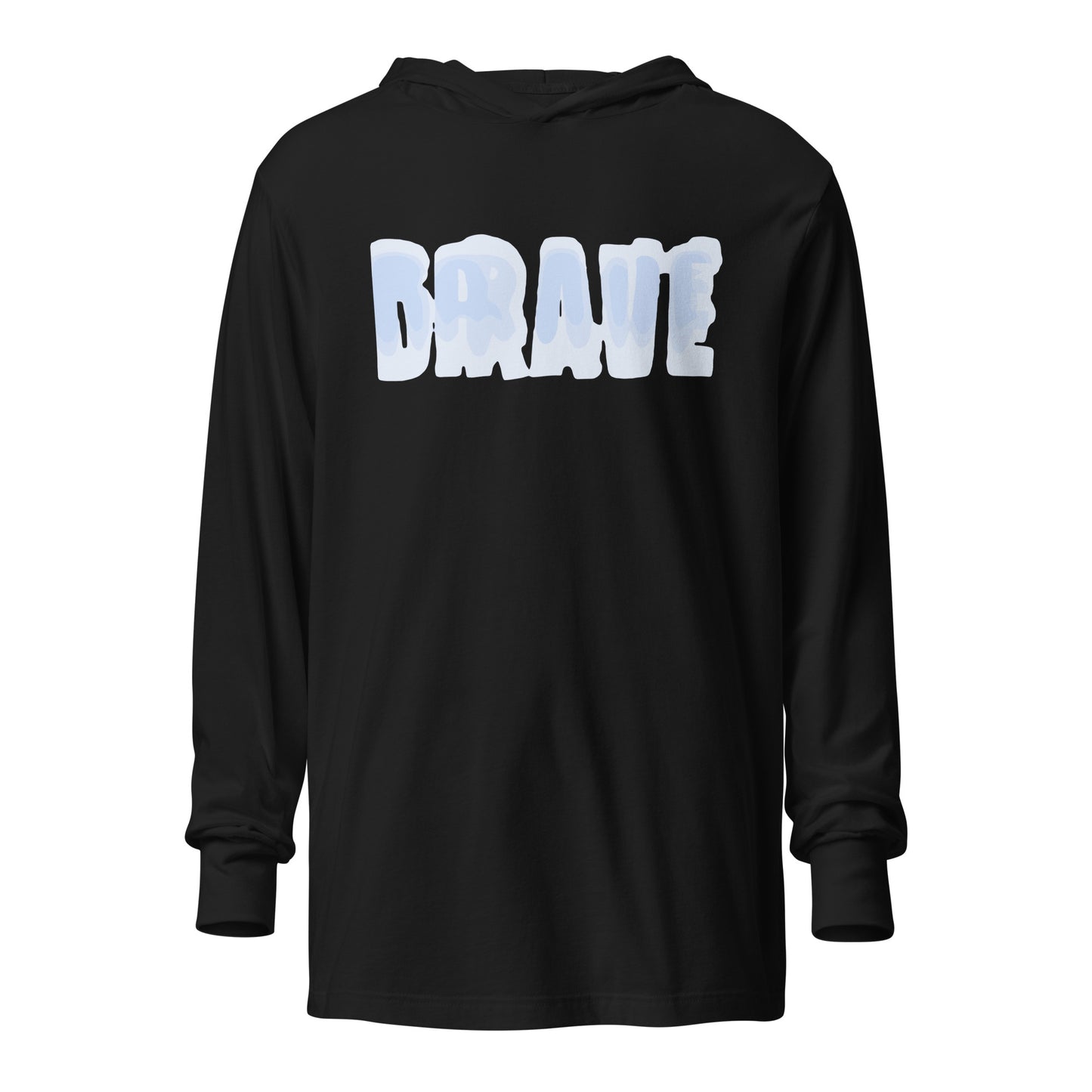 Performance | Hooded Long Sleeve T Shirt | Brave Like Ben | Braveheart Logo