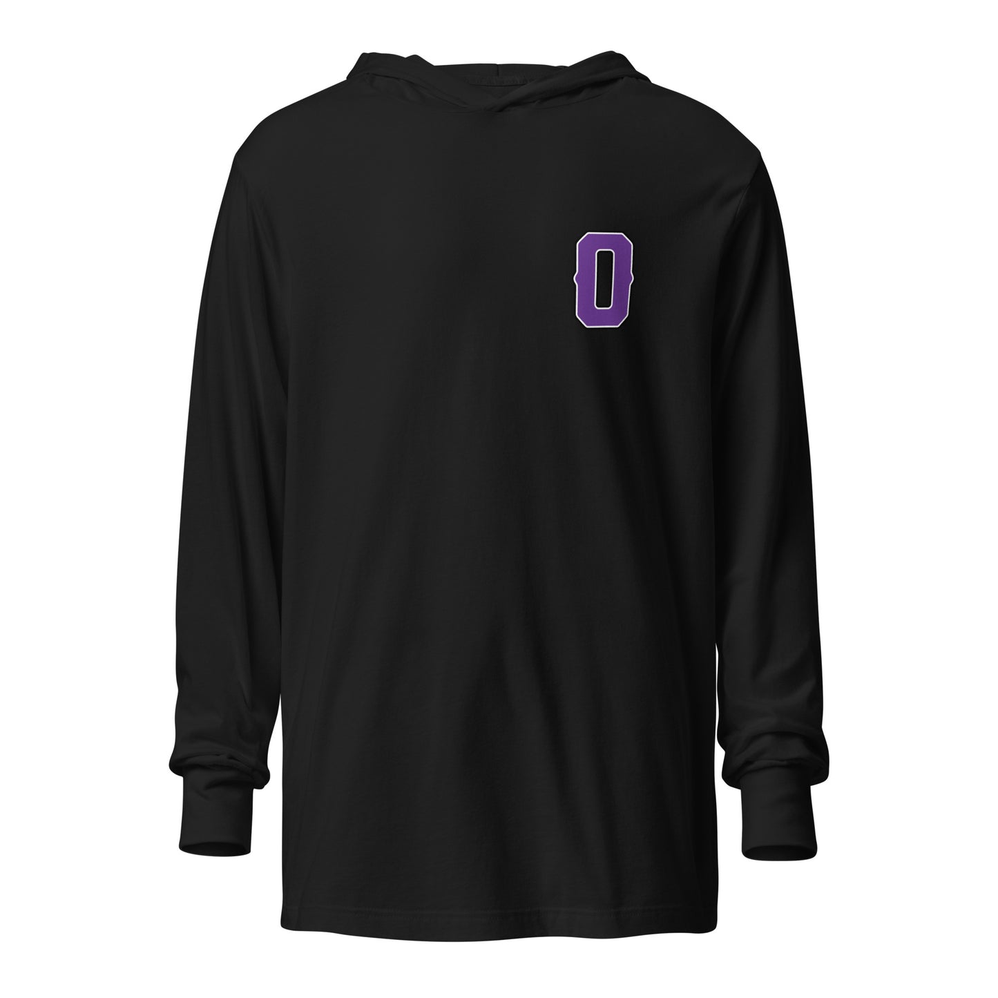 Performance | Hooded Long Sleeve T Shirt | Carolina Outlaws Baseball | Emblem Logo