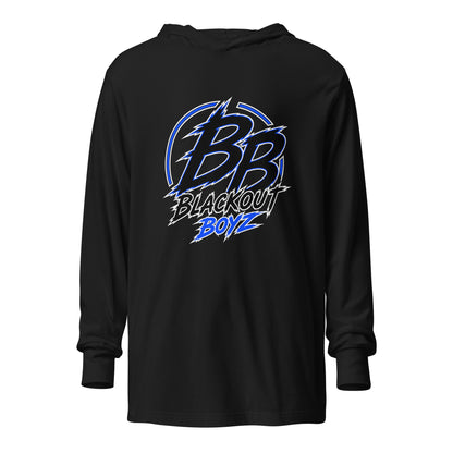 Performance | Hooded Long Sleeve T Shirt | Blackout Boyz | Vanguard Logo