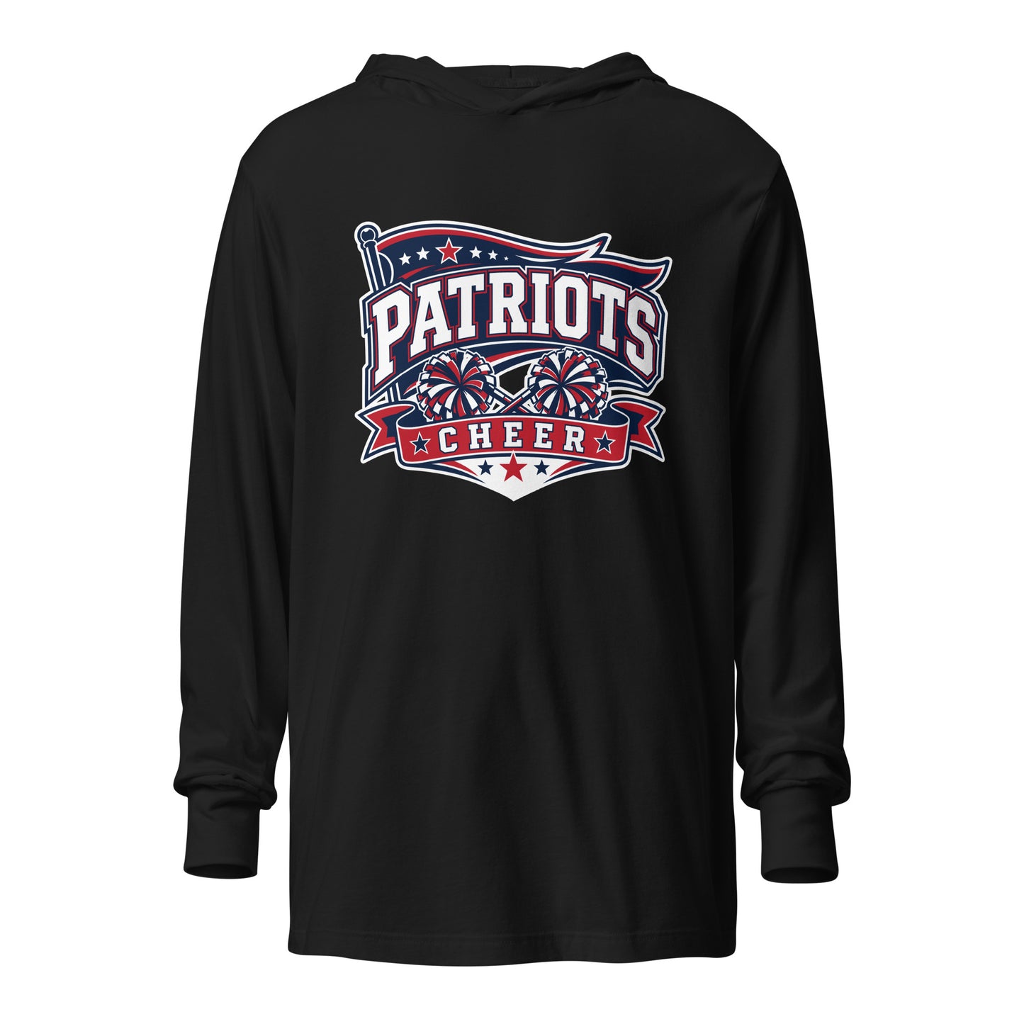 Performance | Hooded Long Sleeve T Shirt | Maximum Velocity Youth Sports | Valor Logo
