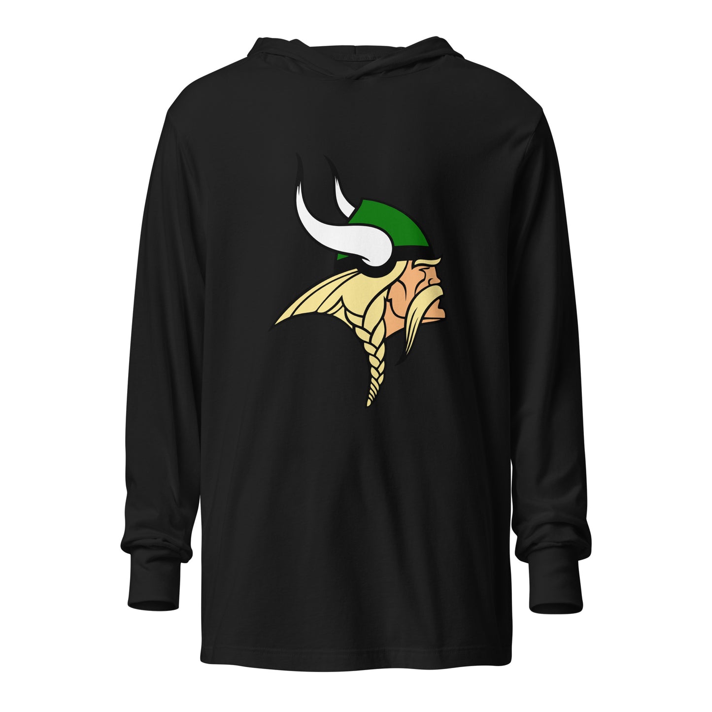 Performance | Hooded Long Sleeve T Shirt | Langley High School Girls Varsity Lacrosse | Crest Logo