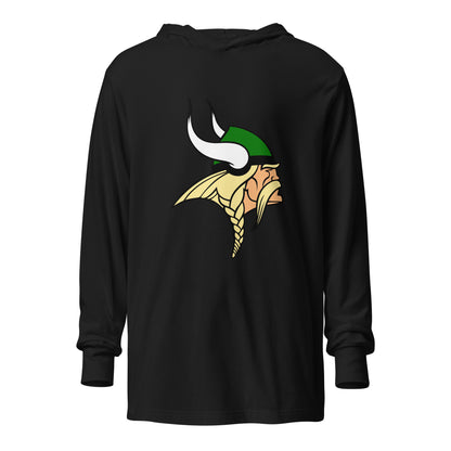 Performance | Hooded Long Sleeve T Shirt | Langley High School Girls Varsity Lacrosse | Crest Logo