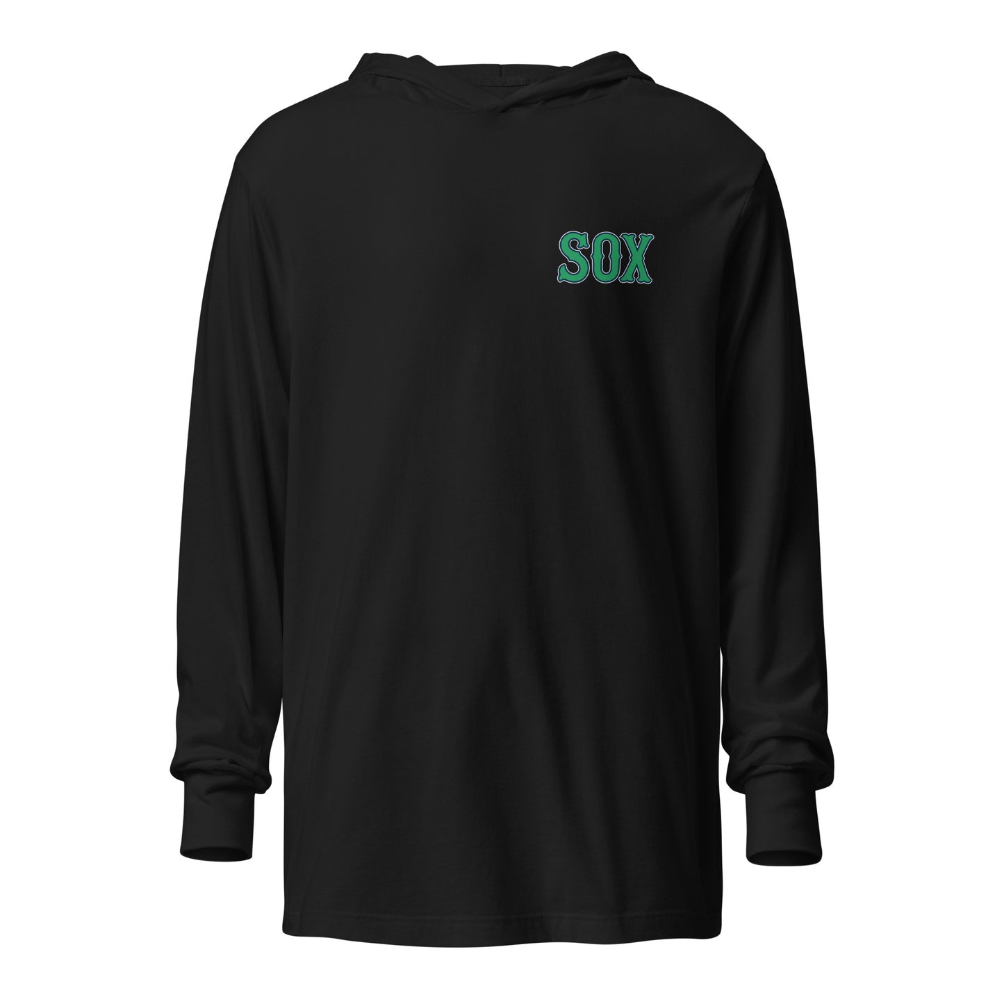 Performance | Hooded Long Sleeve T Shirt | Greenville Sox | Emblem Logo
