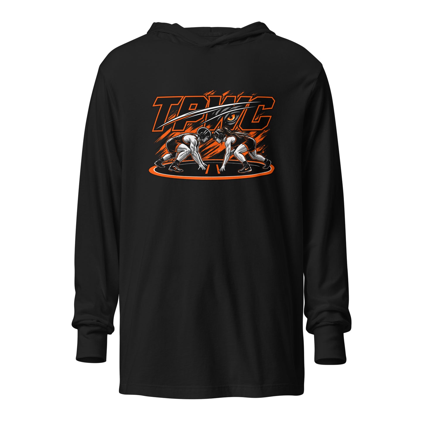 Performance | Hooded Long Sleeve T Shirt | TPWC | Vanguard Logo