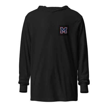 Performance | Hooded Long Sleeve T Shirt | Michigan Select Baseball | M Lettermark Logo