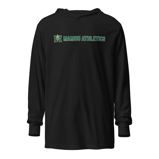 Performance | Hooded Long Sleeve T Shirt | Mamou High School | Emblem Logo