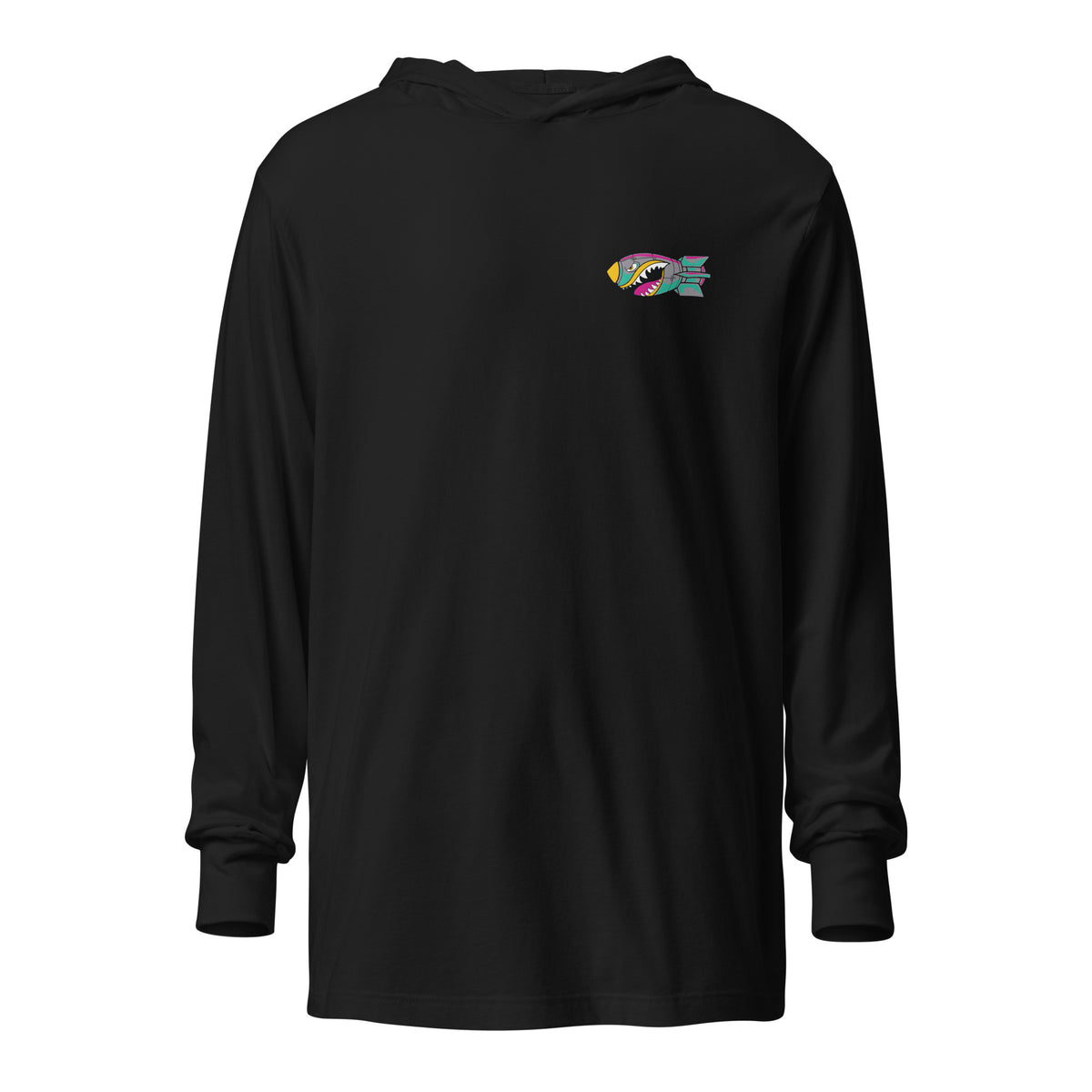 Performance | Hooded Long Sleeve T Shirt | Buffalo Bomb Squad 12u Softball | Icon Logo