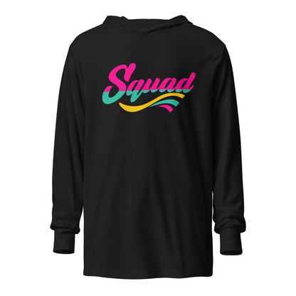 Performance | Hooded Long Sleeve T Shirt | Buffalo Bomb Squad 12u Softball | Vanguard Logo