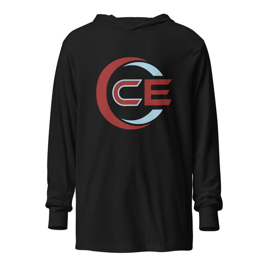 Performance | Hooded Long Sleeve T Shirt | Carolina Elite-Shields | Crest Logo