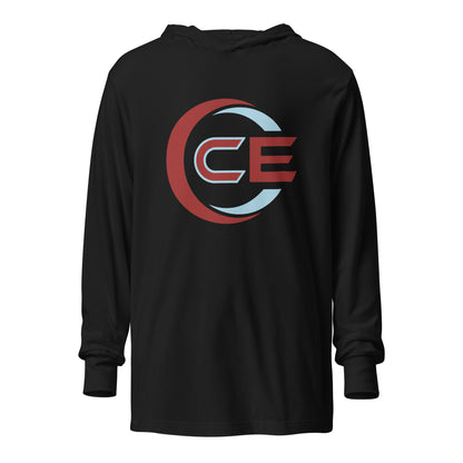 Performance | Hooded Long Sleeve T Shirt | Carolina Elite-Shields | Crest Logo