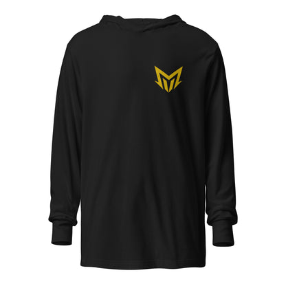 Performance | Hooded Long Sleeve T Shirt | Monarch Soccer Academy | Crest Logo