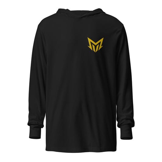 Performance | Hooded Long Sleeve T Shirt | Monarch Soccer Academy | Crest Logo