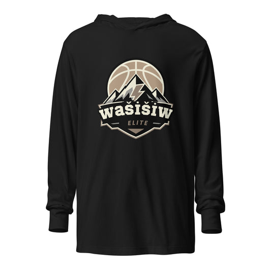 Performance | Hooded Long Sleeve T Shirt | Wašišiw Elite | Vanguard Logo