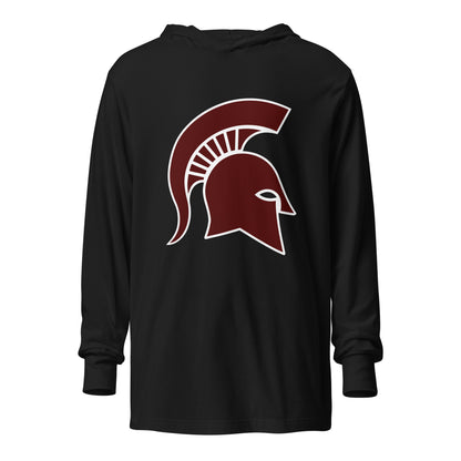 Performance | Hooded Long Sleeve T Shirt | Turpin Football | Valor Logo