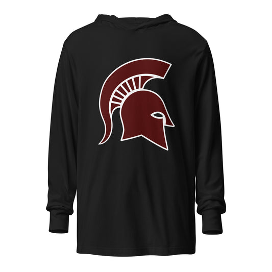 Performance | Hooded Long Sleeve T Shirt | Turpin Football | Valor Logo